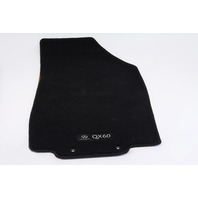 Infiniti QX60 14-15 Interior Floor Mat Mats Carpet Black Set Front, A630, OEM, 2014, 2015
