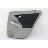 Toyota Prius 10-12 Door Panel Trim Lining Rear Right Passenger Gray Cloth, OEM, 2010, 2011, 2012