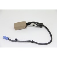 Honda Accord 03-07 Coupe Seat Belt Seatbelt Buckle Front Right/Passenger Tan, OEM, 2003, 2004, 2005, 2006, 2007