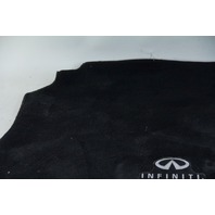 Infiniti G37 08-13 Rear Trunk Lid Body Carpet Trunk Mat Black, OEM, 2008, 2009, 2010, 2011, 2012, 2013