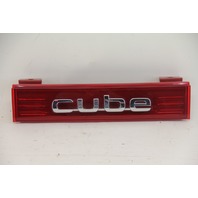 Nissan Cube 09-11 Rear Center Tail Light CUBE Emblem, A599, OEM, 2009, 2010, 2011