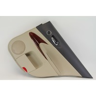 Lexus GS350 07-11 Rear Door Panel Trim Right Tan Ivory Black, A607, OEM, 2007, 2008, 2009, 2010, 2011