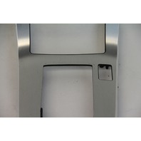 Infiniti G35 05-07 Coupe AT Shifter Bezel Trim Silver, Factory, A616, OEM, 2005, 2006, 2007