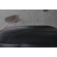 Infiniti QX56 08-10 Front Seat Set Right/Left Passenger/Driver Black Leather, A651, OEM, 2008, 2009, 2010