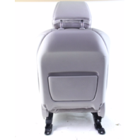 Acura TL 07-08 Type-S Front Left & Right Seat Assembly Set, Gray/Grey Leather, A610, OEM, 2007, 2008