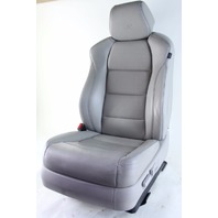 Acura TL 07-08 Type-S Front Left & Right Seat Assembly Set, Gray/Grey Leather, A610, OEM, 2007, 2008