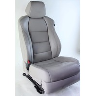 Acura TL 07-08 Type-S Front Left & Right Seat Assembly Set, Gray/Grey Leather, A610, OEM, 2007, 2008