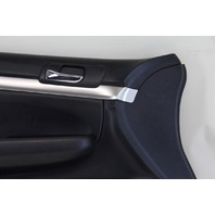 Acura TSX 04-08 Interior Door Trim Panel, Front Left Black 83558-SEC-A11, A569, OEM, 2004, 2005, 2006, 2007, 2008