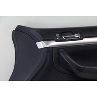 Acura TSX 04-08 Interior Door Trim Panel, Front Right Black 83508-SEC-A11, A569, OEM, 2004, 2005, 2006, 2007, 2008