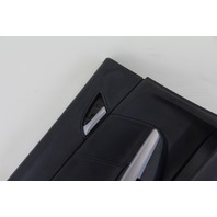 Honda Accord 08-09 Sedan Door Panel Trim, Rear Left Black Leather 83752-TA5-A31, A571, OEM, 2008, 2009