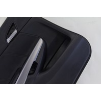 Honda Accord 08-09 Sedan Door Panel Trim, Rear Left Black Leather 83752-TA5-A31, A571, OEM, 2008, 2009