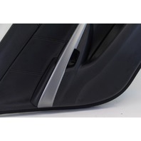 Honda Accord 08-09 Sedan Door Panel Trim, Rear Left Black Leather 83752-TA5-A31, A571, OEM, 2008, 2009