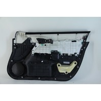 Honda Accord 08-12 Sedan Door Panel Front Left, Leather Black 83552-TA5-306ZA, A571, OEM, 2008, 2009, 2010, 2011, 2012