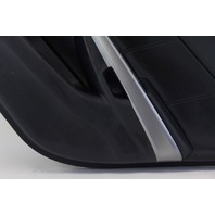 Honda Accord 08-12 Sedan Door Panel Trim, Rear Right Black Leather 83702-TA5-A64ZA, A571, OEM, 2008, 2009, 2010, 2011, 2012
