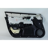Honda Accord 08-12 Sedan Door Panel Front Right, Leather Black 83502-TA5-306ZA, A571, OEM, 2008, 2009, 2010, 2011, 2012