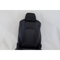 Nissan 350Z 03-07, Front Seat Right Black Leather Orange Stiching, A568, OEM, 2003, 2004, 2005, 2006, 2007