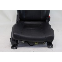 Nissan 350Z 03-07, Front Seat Right Black Leather Orange Stiching, A568, OEM, 2003, 2004, 2005, 2006, 2007
