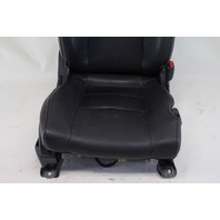 Nissan 350Z 03-07, Front Seat Right Black Leather Orange Stiching, A568, OEM, 2003, 2004, 2005, 2006, 2007