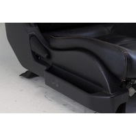 Nissan 350Z 03-07, Front Seat Right Black Leather Orange Stiching, A568, OEM, 2003, 2004, 2005, 2006, 2007