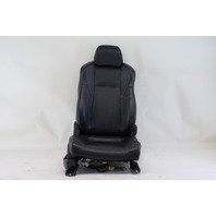 Nissan 350Z 03-07, Front Seat Right Black Leather Orange Stiching, A568, OEM, 2003, 2004, 2005, 2006, 2007
