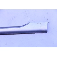 Nissan 350Z 04-09 Coupe Rocker Panel Molding, Left/Driver Side Silver Factory, OEM, 2004, 2005, 2006, 2007, 2008, 2009