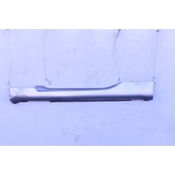 Nissan 350Z 04-09 Coupe Rocker Panel Molding, Left/Driver Side Silver Factory, OEM, 2004, 2005, 2006, 2007, 2008, 2009
