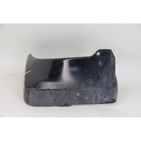 Nissan 350Z 03-06 Rear Bumper Mud Guard, Left/Driver Side, Black, A573, OEM, 2003, 2004, 2005, 2006
