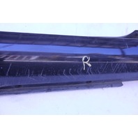 Nissan 350Z 03-08 Rocker Panel Molding Side Skirt, Right Side Black, A573, OEM, 2003, 2004, 2005, 2006, 2007, 2008