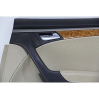 Acura TL 04-06 Rear Right Door Panel Lining Tan/Wood Trim 83736-SEP-A01, OEM, 2004, 2005, 2006