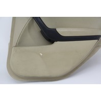 Acura TL 04-06 Rear Right Door Panel Lining Tan/Wood Trim 83736-SEP-A01, OEM, 2004, 2005, 2006