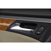 Acura TL 04-06 Front Left Door Panel Lining Trim 83586-SEP-A01 Tan/Wood, OEM, 2004, 2005, 2006