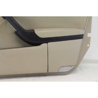 Acura TL 04-06 Front Right Door Panel Tan/Wood Trim 83536-SEP-A01, OEM, 2004, 2005, 2006