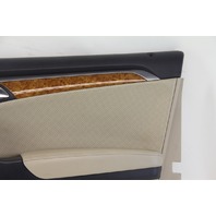 Acura TL 04-06 Front Right Door Panel Tan/Wood Trim 83536-SEP-A01, OEM, 2004, 2005, 2006