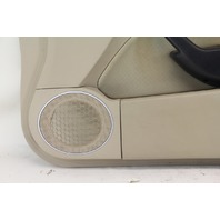 Acura TL 04-06 Front Right Door Panel Tan/Wood Trim 83536-SEP-A01, OEM, 2004, 2005, 2006