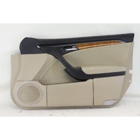 Acura TL 04-06 Front Right Door Panel Tan/Wood Trim 83536-SEP-A01, OEM, 2004, 2005, 2006