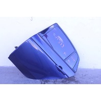Acura TL 04-08 Rear Door Assembly Left/Driver's Side Blue 67550-SEP-A90ZZ, A579, OEM, 2004, 2005, 2006, 2007, 2008