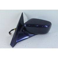 Acura TL 04-05 Side View Mirror, Left/Driver, Blue 76250-SEP-A01ZB, OEM, 2004, 2005