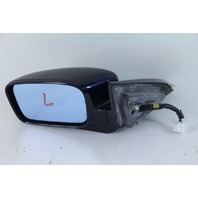 Acura TL 04-05 Side View Mirror, Left/Driver, Blue 76250-SEP-A01ZB, OEM, 2004, 2005