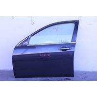 Acura TSX 04-08 Front Door Assy. Left/Driver's Side Gray, A581, OEM, 2004, 2005, 2006, 2007, 2008