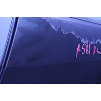 Acura TSX 04-08 Rear Door Assy. Left/Driver's Side Gray, A581, OEM, 2004, 2005, 2006, 2007, 2008