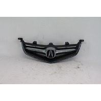 Acura TSX 04-05 Complete Front Upper Grill Grille w/ Emblem 71121-SEC-A01ZA, A581, OEM, 2004, 2005