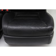 Acura TSX 05 Front Right/Passenger Left/Driver Seat Set Black Leather, A656, OEM, 2005