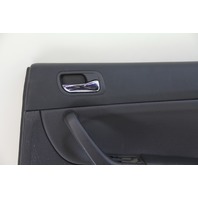 Acura TSX 04-08 Interior Door Trim Panel, Rear Right Black 83704-SEC-A01, A581, OEM, 2004, 2005, 2006, 2007, 2008