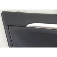Acura TSX 04-08 Interior Door Trim Panel, Front Left Black 83558-SEC-A11, A581, OEM, 2004, 2005, 2006, 2007, 2008