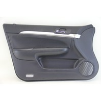 Acura TSX 04-08 Interior Door Trim Panel, Front Left Black 83558-SEC-A11, A581, OEM, 2004, 2005, 2006, 2007, 2008