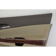 Honda Civic Coupe 06-11 Door Panel Trim, Front Right Grey Cloth 83503-SVB-A11ZA, OEM, 2006, 2007, 2008, 2009, 2010, 2011