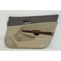 Honda Civic Coupe 06-11 Door Panel Trim, Front Right Grey Cloth 83503-SVB-A11ZA, OEM, 2006, 2007, 2008, 2009, 2010, 2011