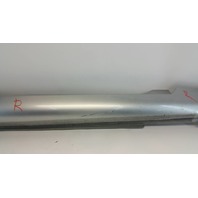 Nissan 350Z 03-08 Rocker Panel Molding Side Skirt, Right Side Silver 76850-CD040, A585, OEM, 2003, 2004, 2005, 2006, 2007, 2008
