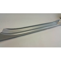 Nissan 350Z 03-08 Rocker Panel Molding Side Skirt, Right Side Silver 76850-CD040, A585, OEM, 2003, 2004, 2005, 2006, 2007, 2008