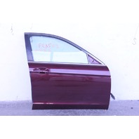 Honda Accord 08-12 Sedan Front Door Assy Right Side Burgandy 67010-TA0-A90ZZ, A583, OEM, 2008, 2009, 2010, 2011, 2012